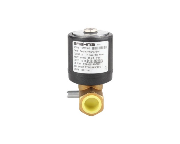 Газовый электромагнитный клапан Brahma E6G*AP*1/2*AFD5 13707512