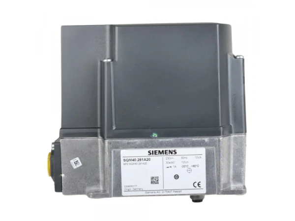 Сервопривод Siemens SQM40.281A20 для управления воздушными заслонками