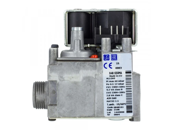 Газовый клапан SIT 848 Sigma, артикул 0.848.161, для промышленного оборудования