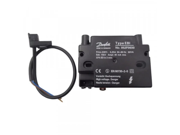 Трансформатор розжига Danfoss EBI 052F0030, 7.5 кВ, 230 В, 40 мА, 33% ED/DU