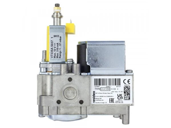 Газовый модулируемый клапан Honeywell VK4105M5108, 220-240V, 50Hz, фланцевое подсоединение, до 60 мбар