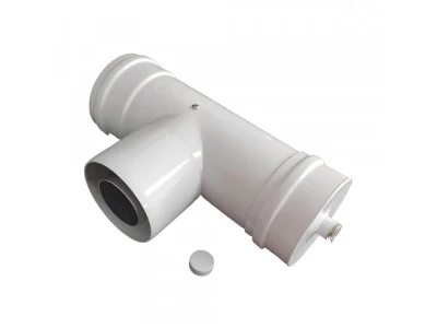 Отвод коаксиальный 60/100 мм с прочисткой для котлов Protherm (арт. 2841)