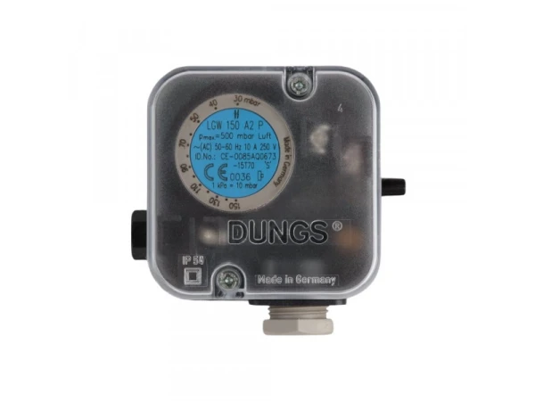 Реле давления Dungs LGW 150 A2P (272354) для контроля дифференцированного давления