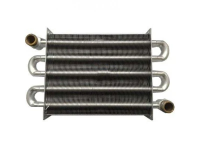 Первичный теплообменник Ferroli 398063900 для котлов Fortuna F 10-24 Pro, 10-24 кВт, Медь