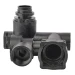 Корпус трехходового клапана Protherm 0020118733 для котлов серий Гепард и Ягуар