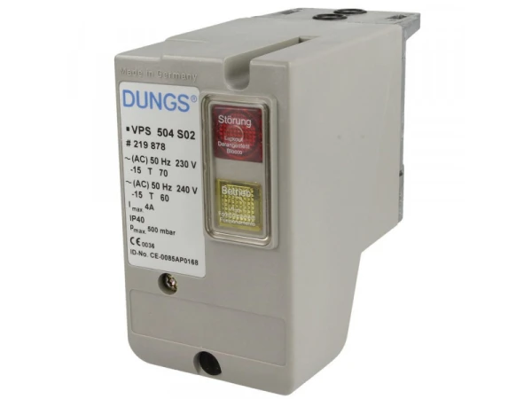 Контроль герметичности Dungs VPS 504 S02, 500 мбар, 230 В, IP40, для котлов Elco (артикул 13019500)