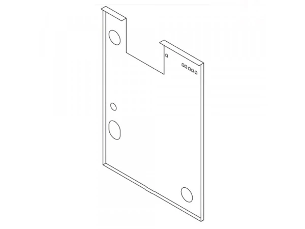 Панель облицовки задняя Protherm 0020035316 для котлов PLOS