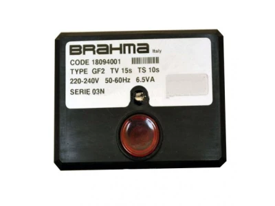 Блок управления горением Brahma GF2 (18094001) для жидкого топлива, 220В, 5 сек