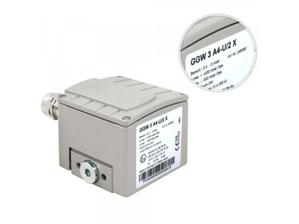 Реле давления газа Dungs GGW 3 A4-U/2, артикул 248690