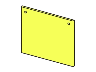 Передняя нижняя панель для котлов Fondital, артикул 6PANNELL49