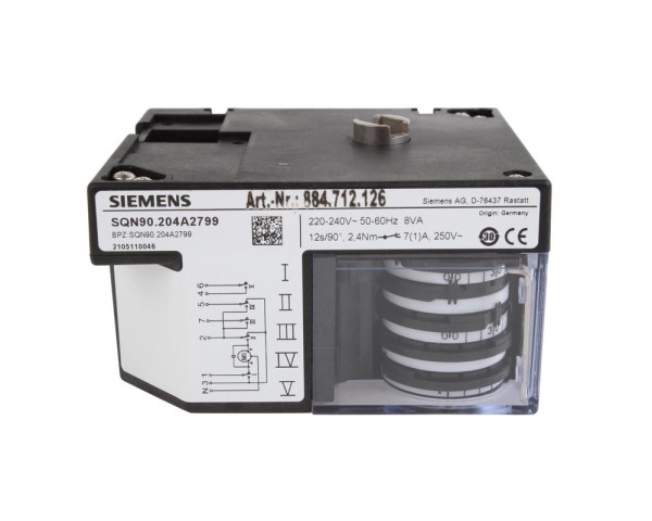 Сервопривод Siemens SQN90.204A2799