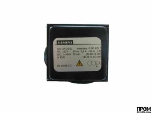 Трансформатор розжига Siemens ZM 20/12 00426767