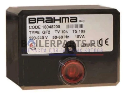 Блок управления горением Brahma GF2 (18048200) для дизельных горелок, Европа