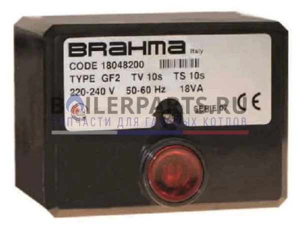 Блок управления горением Brahma GF2 (18048200) для дизельных горелок, Европа