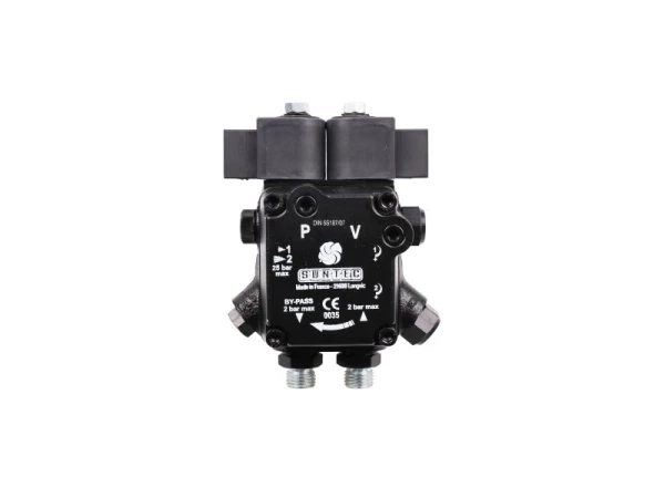 Насос для дизельной горелки Suntec ATE2 V 55 D 9354 4P 0700, 2-ступенчатый, 62 л/ч, 25 бар