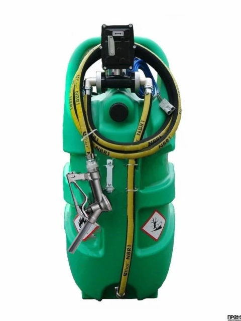 Emilcaddy 110 бензин, насос 12В 50 л/мин, мех. пистолет EMK110EB Emiliana Serbatoi