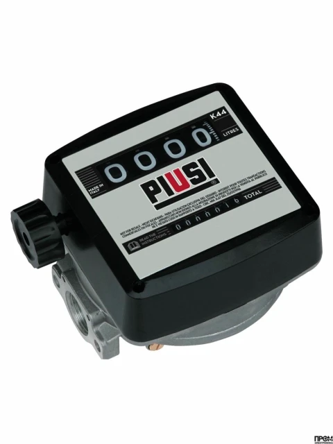 Механический счетчик K44 ver. C для масла 20-120 л/мин 562020 PIUSI