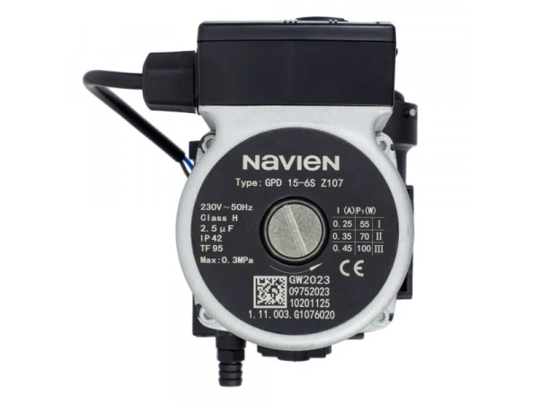 Насос циркуляционный Navien GPD 15-6S Z107 (артикул 30033192A) для котлов Deluxe S, One