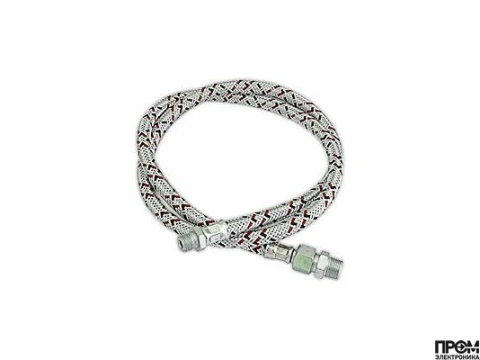 Жидкотопливный шланг 1,2 м, G1/4" - G3/8", в комплекте