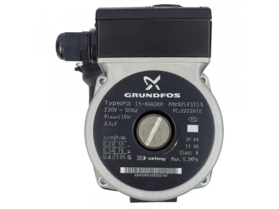 Насос циркуляционный Grundfos UPSO 15-60 (артикул: 30631000100119) для котлов Tiberis Cube 24 F