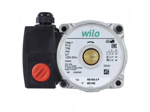 Двигатель циркуляционного насоса Wilo RS15/5-3 P для котлов Ferroli (Артикул: 39819260-2)