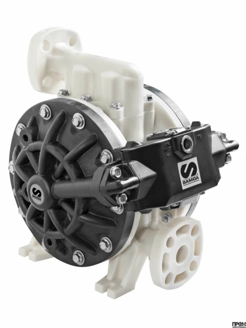 Диафрагменный насос DF200 PP/PTFE, SAMOA DP200PPSTPTTFAS