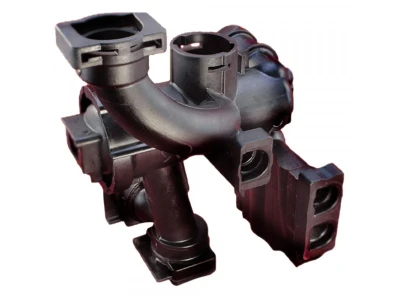 Левая часть гидравлического узла для котлов Viessmann WH1D, WB1B (артикул 95916100)