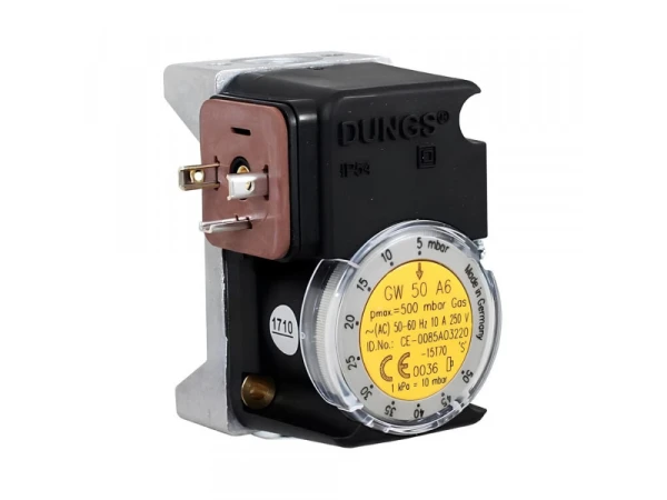 Реле давления газа Dungs GW50A6 (артикул 8902460) для котлов Wolf