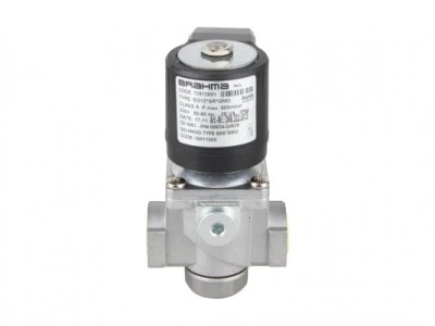 Электромагнитный клапан Brahma EG12*SR*GMO 13912001 для газовых горелок, 230В, 1/2", IP54