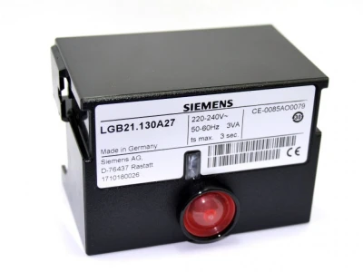 Автомат горения Siemens LGB21.130A27 для газовых и комбинированных горелок, 132095
