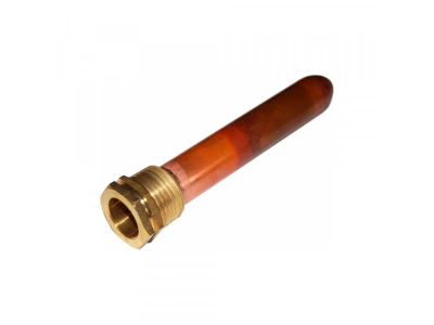 Гильза для датчика температуры Cewal 1/2", L=110 мм, 3 зонда, медная, артикул 91887125