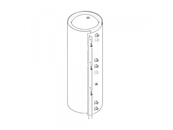 Кожух газовой колонки Vaillant 0020074126