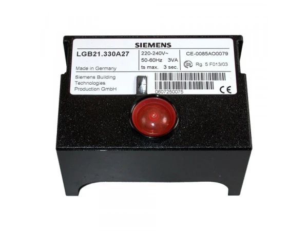 Автомат горения Siemens LGB21.330A27 для котлов Buderus/Bosch, артикул 5915034