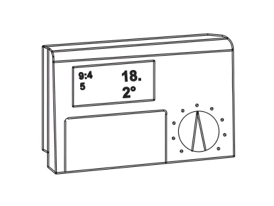 Пульт управления котлом Alphatherm 6CREMOTO03 COMO (дистанционный)