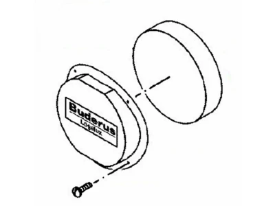Теплоизоляционный диск с отверстиями для котлов Bosch/Buderus/Junkers SM400/SU500/80 (Артикул: 87185418140)