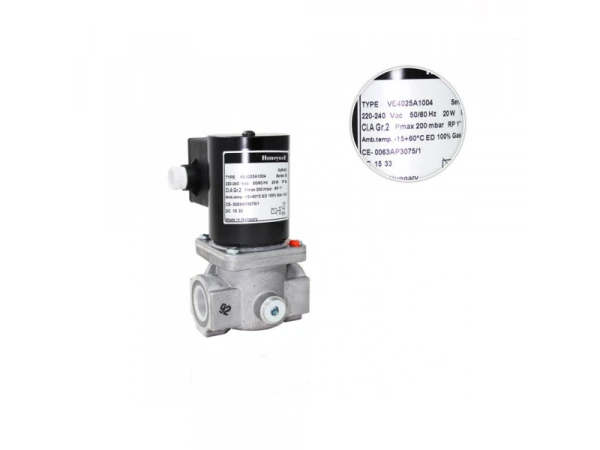 Газовый электромагнитный клапан Honeywell VE4025A1145 (220В, 1\" Rp, IP65)
