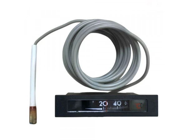 Термометр прямоугольный черный Protherm 0020045039 для котлов