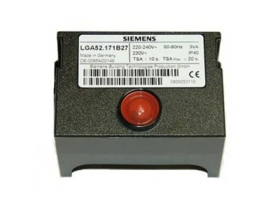 Автомат горения Siemens LGA52.171B27 для газовых горелок, 220-240В, 50/60Гц, IP40