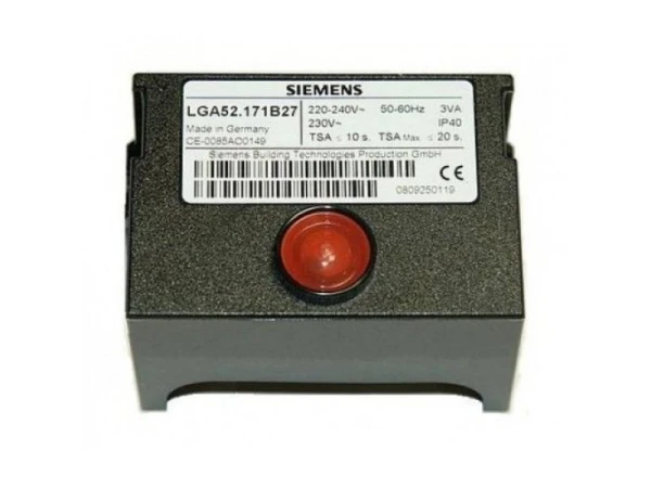 Автомат горения Siemens LGA52.171B27 для газовых горелок, 220-240В, 50/60Гц, IP40
