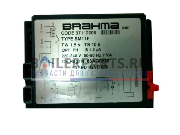 Блок управления горением Brahma SM11F (Арт. 37112008) для газовых горелок