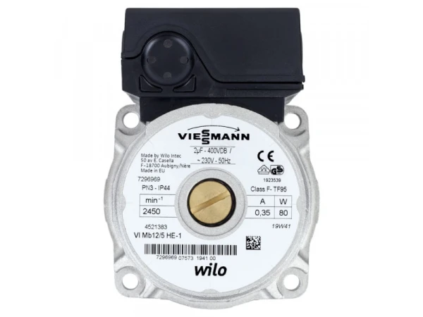 Двигатель циркуляционного насоса Wilo VI MB 12/5 HE-1 (80W) для котлов Viessmann Vitopend, артикул 7830453