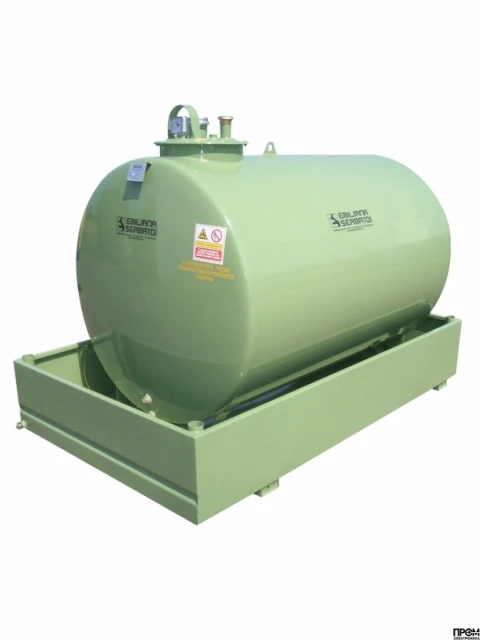 Резервуар стальной для масла 5000 л GETANK5 Emiliana Serbatoi