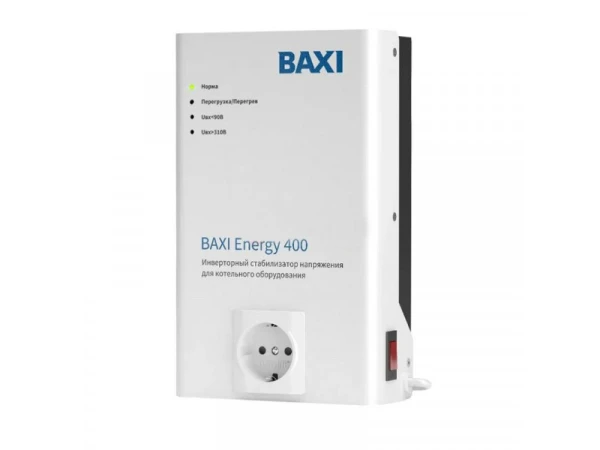 Инверторный стабилизатор напряжения Energy 400 Вт для котлов Baxi (ST40001)