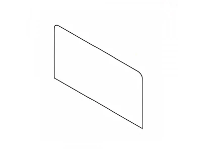 Панель облицовки верхняя Protherm 0020035540, белая