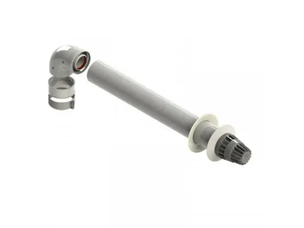 Коаксиальный дымоход Ariston горизонтальный, 1 м (Ø100/60 мм), артикул 3318073