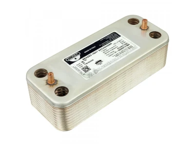 Пластинчатый теплообменник Viessmann 7828746.ZLMT, 20 пластин, для котлов Vitodens 100-W WB1B/WB1C (35 кВт)