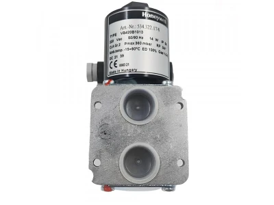 Электромагнитный газовый клапан Honeywell VB420B1013, ¾, 220V, IP54, 360 мбар