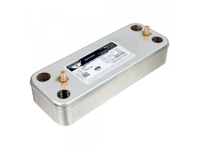 Вторичный пластинчатый теплообменник Baxi 5655780, 24-31 кВт, 16 пластин