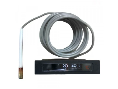 Термометр прямоугольный черный для котлов Protherm, арт. 0020045039