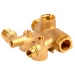 Выходной водяной узел (трехходовой клапан) Elsotherm CB11030024 для котлов T-116, T-120, T-124